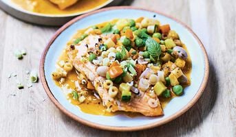 Recette Saumon à la citronnelle - recettes Les plats - Picard