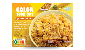 COLORFOOD POULET RIZ LÉGUMES JAUNE