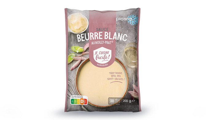 Sauce beurre blanc au Noilly-Prat® surgelée