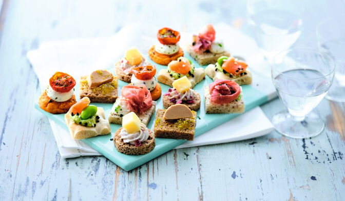 20 CANAPES APERITIFS 140G