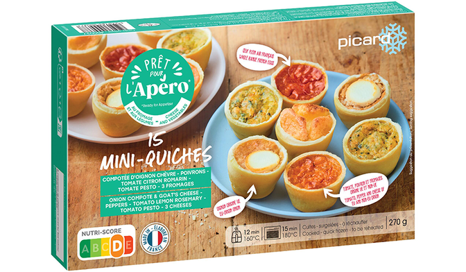 15 MINI QUICHES INT