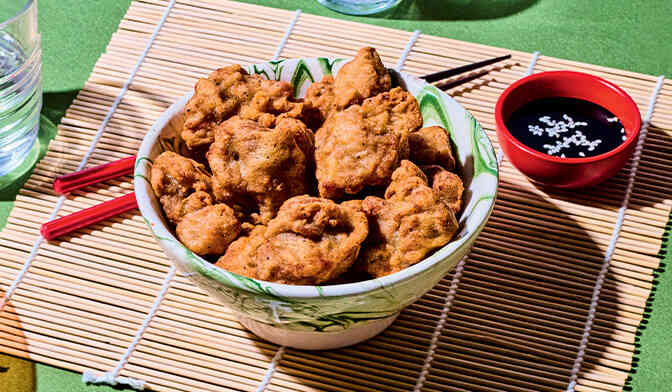 BOUCHEES POULET KARAAGE