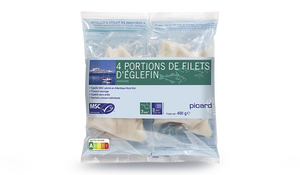 4 portions filets Eglefin MSC, Islande