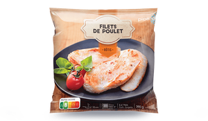 FILETS POULET ROTIS 390G