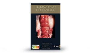Homard cru décortiqué, Europe