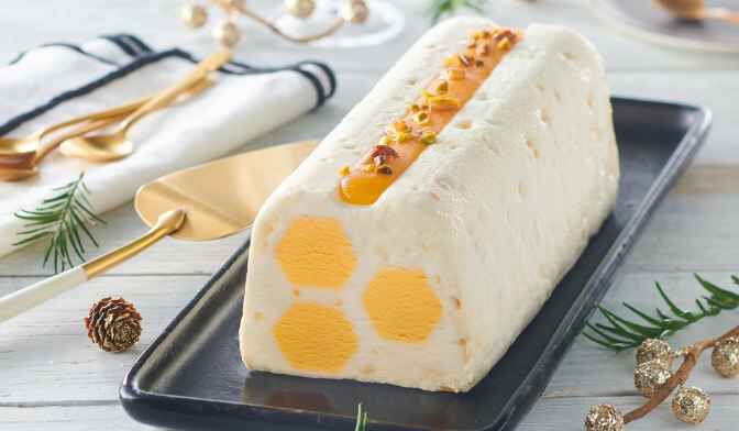 BUCHE GL NOUGAT ABRICOT