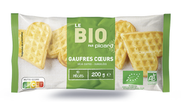 10 GAUFRES COEUR BIO
