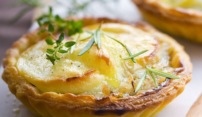 Tartelettes à l'échalote