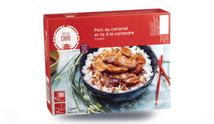 PORC CARAMEL/RIZ CORIANDR