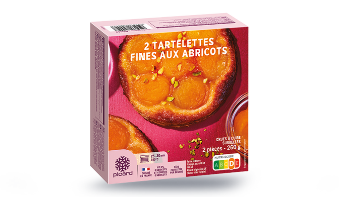 2 TARTELET. ABRICOT 260G