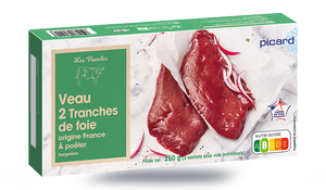 2 TRANCHES FOIE DE VEAU