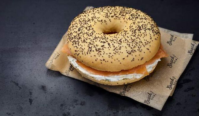 BAGEL SAUMON FUME 160G