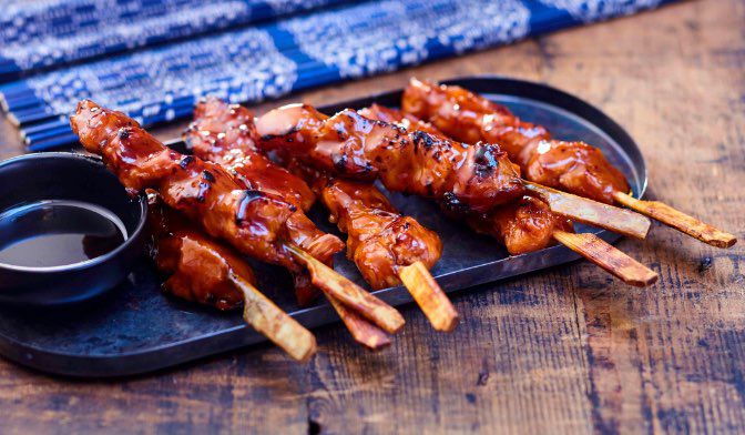 pix Brochette De Poulet Yakitori 10 yakitori