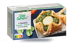 4 PANIERS EPINARD CHEVRE