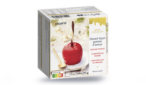 Dessert façon pomme d'amour