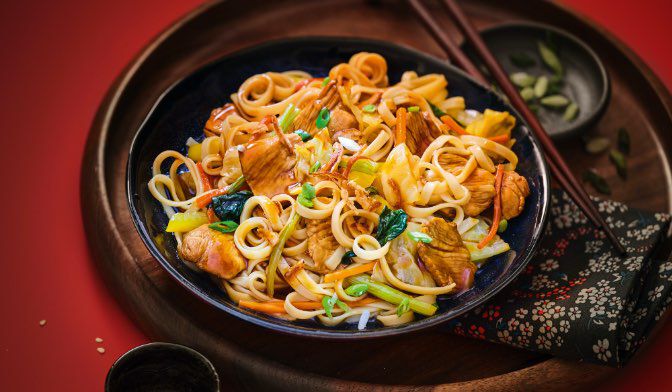 YAKISOBA AU POULET CE