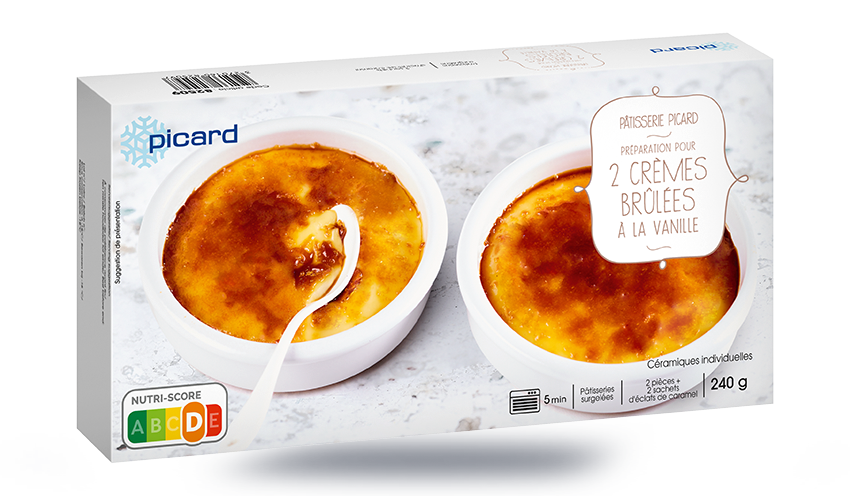 2 crèmes brûlées