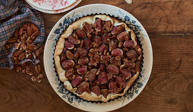 Tarte aux figues & noix de pécan de Miss Maggie’s Kitchen