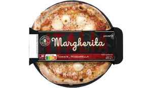 Pizza margherita Italia tomate, mozzarella