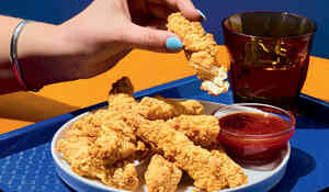 Filets de poulet croustillants