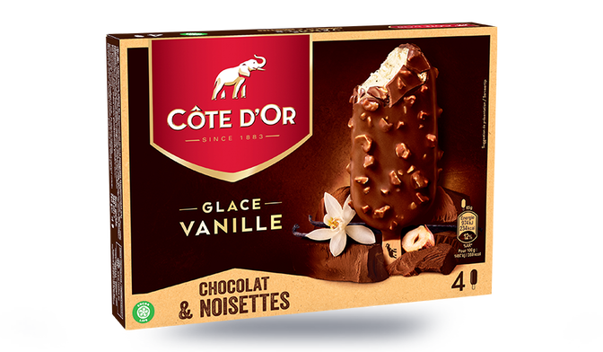 4 bâtonnets côte d'or