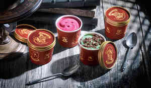 4 GLACES POUDLARD 240G