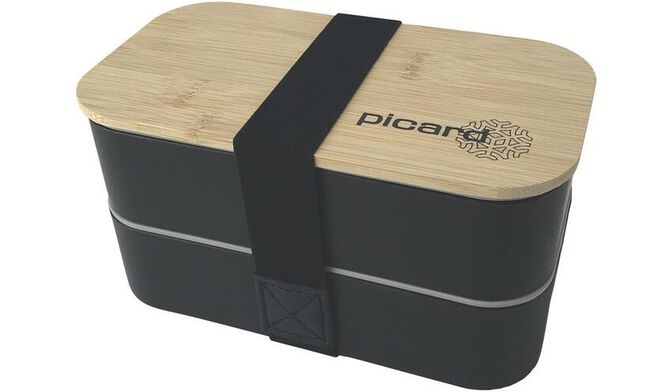 Boîte déjeuner et couverts en plastique