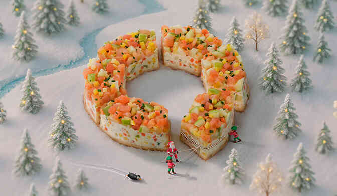 COURONNE SAUMON FUME