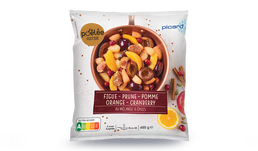 Po&ecirc;l&eacute;e festive de figue, prune, pomme, orange et cranberry