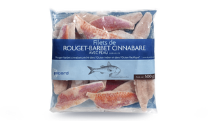 Filets de rouget barbet cinnabare