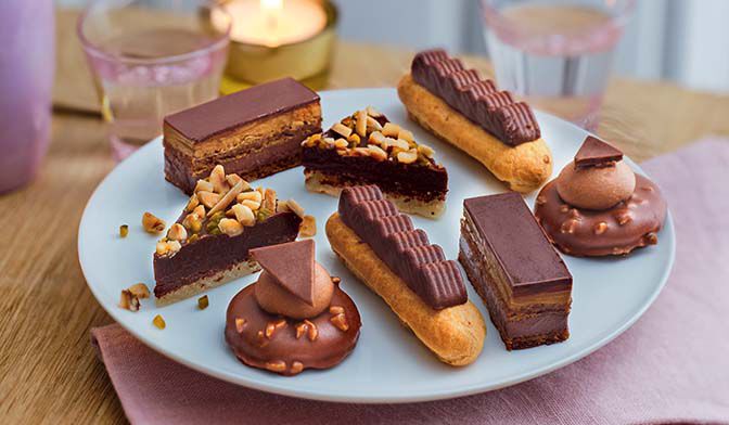 12 MIGNARDISES CHOCOLAT