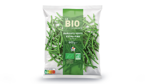 Haricots verts extra-fins bio