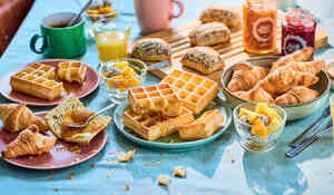 Le menu petit dej