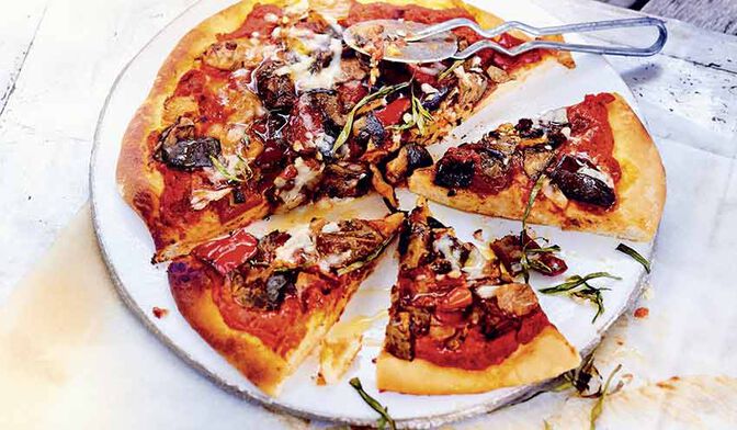 Recette Pizza Aux Legumes Grilles Picard