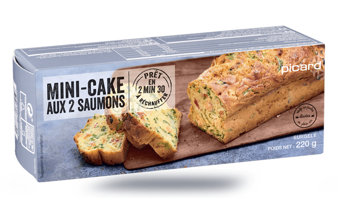 Mini-cake aux 2 saumons