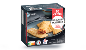 10CREPES BOLOGNAISE/MOZZA