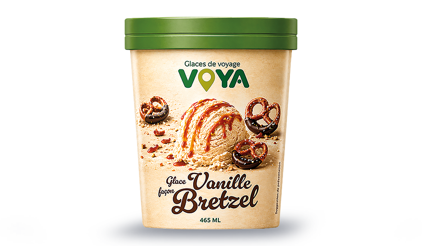 Glace vanille façon bretzel, Voya — vue 3