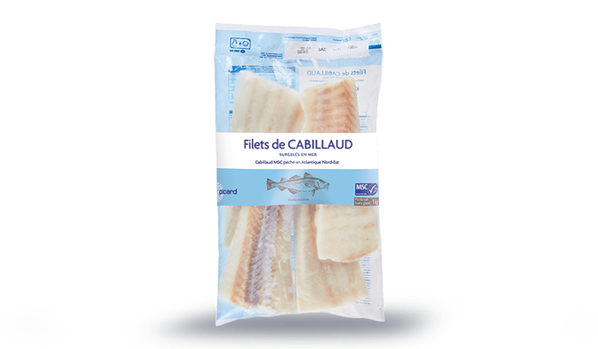 Filets de cabillaud MSC
