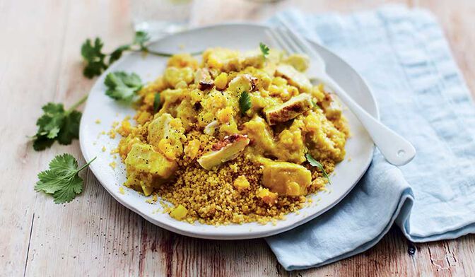 Tajine De Poulet Aux Abricots Semoule Aux Epices Surgeles Picard