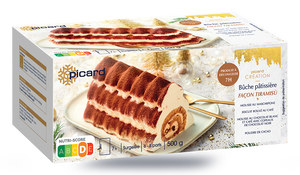 Bûche pâtissière façon tiramisu