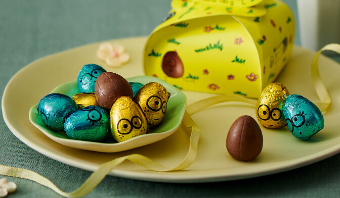12 OEUFS CHOCOLAT PRALINE