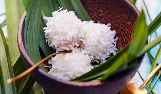 6 perles de coco