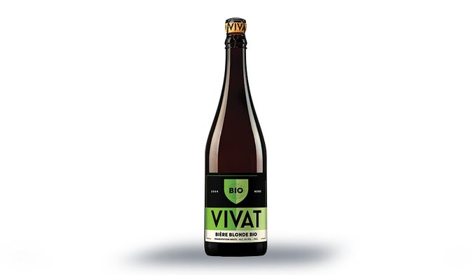 Bière Vivat bio blonde