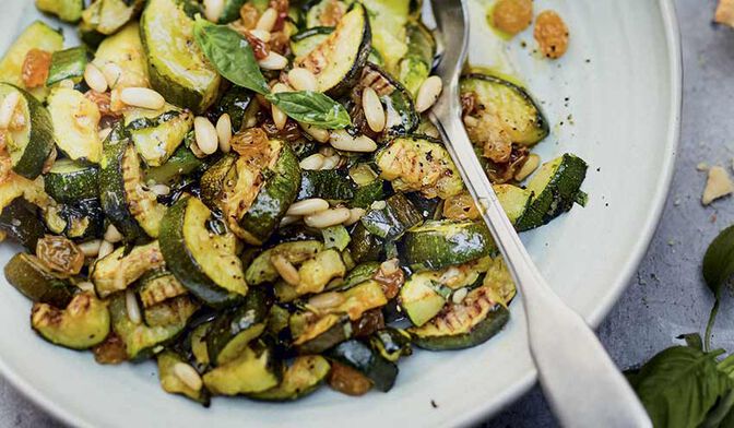 Courgettes a la sicilienne