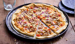 TARTE FINE BOEUF CHEDDAR