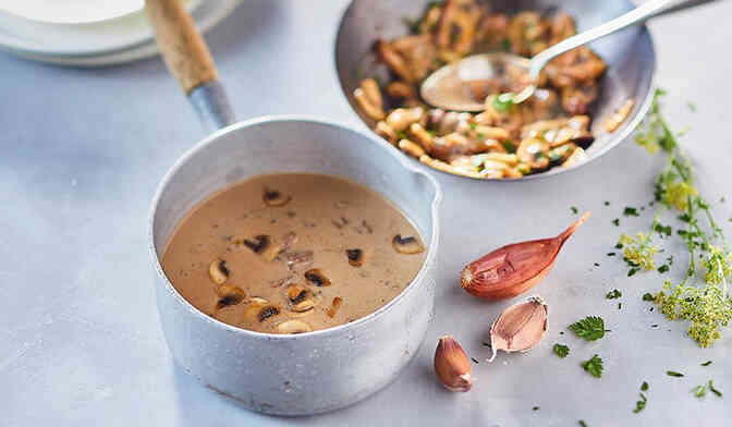 SAUCE AUX CHAMPIGNONS