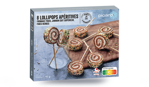 8 lollipops apéritives
