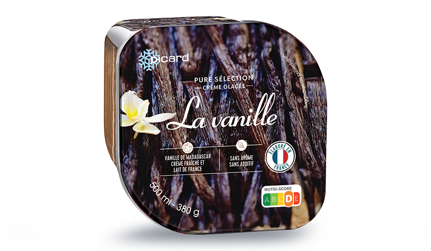 Glace La vanille de Madagascar