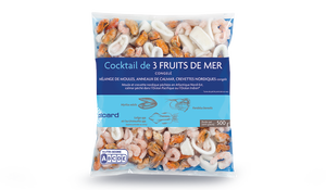 Cocktail de 3 fruits de mer