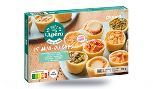 15 MINI-QUICHES 270G